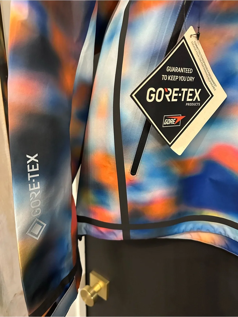 Jordan Men’s Multicolor GORE-TEX Performance Hooded Jacket BNWT $500retail Large